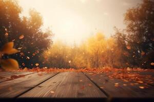 Magic autumn fall background. Illustration photo