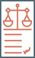 Testimony Vector Icon