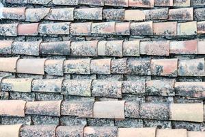 Tiles on the roof photo