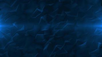 abstract futuristic technology background of blue random bar video