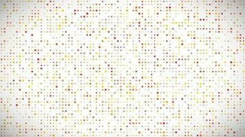 Abstract geometric background of squares. Multicolor pixel background with empty space. Vector illustration.