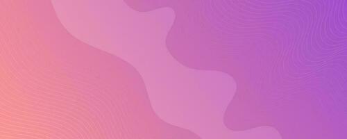 fondo degradado colorido moderno con líneas de onda. fondo de presentación abstracto geométrico rosa. ilustración vectorial vector