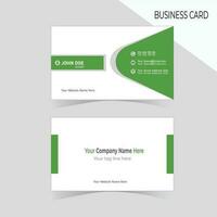 Business Card Design Modern business card template vector