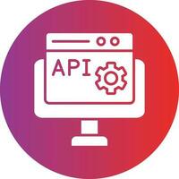 Vector Design Web API Icon Style