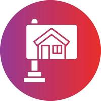 Vector Design House Direction Icon Style