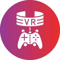 Vector Design Vr Game Icon Style
