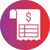 Vector Design Invoice Icon Style