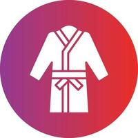 Vector Design Bathrobe Icon Style