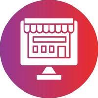 Vector Design Online Shop Icon Style