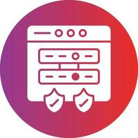 Vector Design Data Protection Icon Style