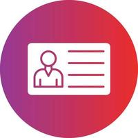 Vector Design Member Card Icon Style