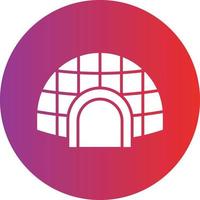 Vector Design Igloo Icon Style