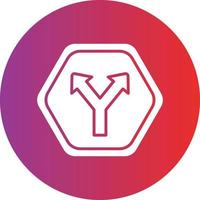 Vector Design Intersection Icon Style