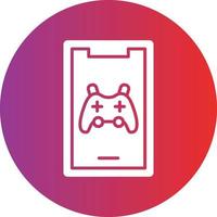 Vector Design Mobile Gaming Icon Style