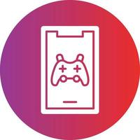 Vector Design Mobile Gaming Icon Style