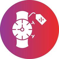 vector diseño reloj de pulsera rebaja icono estilo