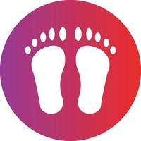 Vector Design Footprint Icon Style