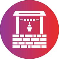 Vector Design Water Well Icon Style