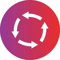 Vector Design Rotation Icon Style