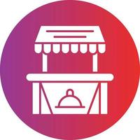 Vector Design Food Stall Icon Style
