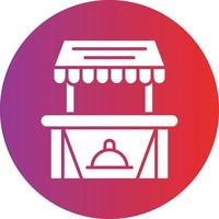 Vector Design Food Stall Icon Style