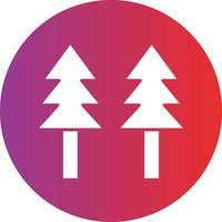 Vector Design Pine Tree Icon Style