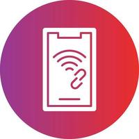 Vector Design Mobile Hotspot Icon Style