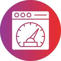 Vector Design Page Speed Icon Style