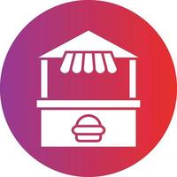 Vector Design Burger Cart Icon Style