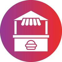 Vector Design Burger Cart Icon Style