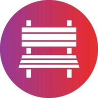 Vector Design Bench Icon Style