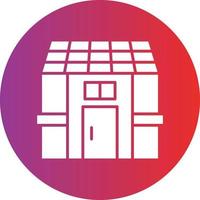 Vector Design Solar House Icon Style