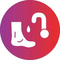 Vector Design Washing Foot Icon Style