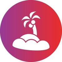 Vector Design Island Icon Style