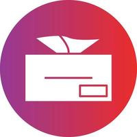 Vector Design Tissue Box Icon Style