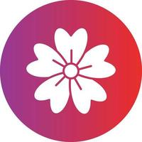 Vector Design Cherry Blossom Icon Style