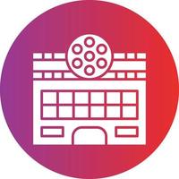 vector diseño cine icono estilo