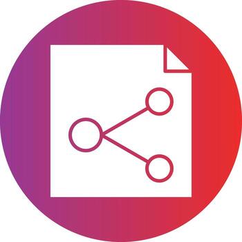 Vector Design File Sharing Icon Style
