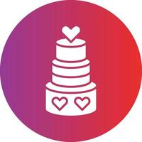 Vector Design Wedding Cupcake Icon Style