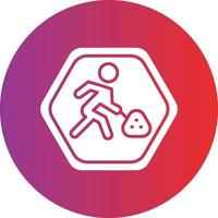 Vector Design Road Work Icon Style