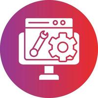 Vector Design Web Maintenance Icon Style