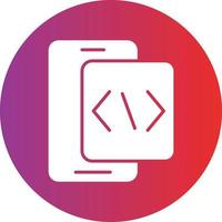 Vector Design App Development Icon Style