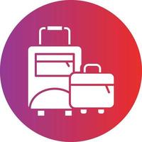 Vector Design Luggage Icon Style