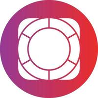 Vector Design Life Raft Icon Style