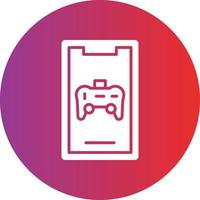 Vector Design Mobile Game Icon Style