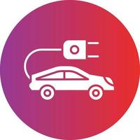 Vector Design Electric Car Icon Style