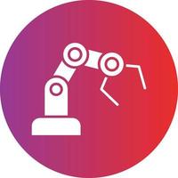 Vector Design Mechanical Arm Icon Style