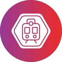 Vector Design Railroad Crossing Icon Style
