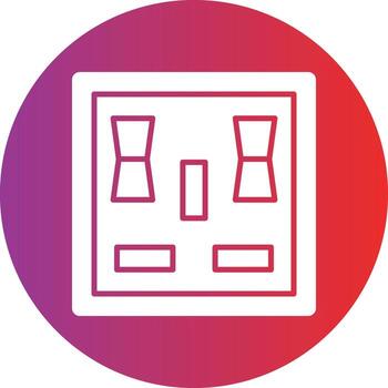 Vector Design Socket Icon Style