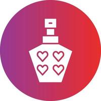 vector diseño perfume icono estilo